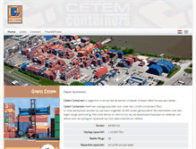 Tablet Screenshot of cetem.com