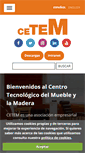 Mobile Screenshot of cetem.es